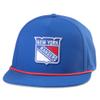 AMERICAN NEEDLE Officially Licensed NHL Hockey Buxton Pro Tech Hat, New York Rangers Performance Team Cap, 23003A Royal, Authentic, New view 1