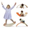 New Bounce Balance Board - Premium Wooden Wobble Board for Exercise & Balance Training - Supports Up to 480 Lbs. - Versatile Rocking Balance Boards for All Ages (Wood, Small, 10"x 27") view 1