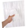Tassel Table Skirt Decorative Curtain for Party Decoration White PET view 1
