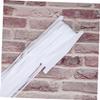 Tassel Table Skirt Decorative Curtain for Party Decoration White PET view 4