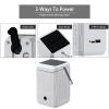 2 Pack Camping Lantern Rechargeable, Hand Crank & Solar Camping Lights with USB Output, Tent Lights for Camping, Portable Camp Lamp, Camping Hurricane Home Power Failure Essentials (White, 2 Pack) view 3
