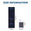 WZYCWB Cooling Sports Towel, Dark Blue Night View Breathable Cool Towel for Yoga, Sports, Gym, Camping, Exercise and Other Activities, 12 * 40 Inch Ice Towel view 3