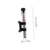 COOLHIYA Mini Tire Inflator Pump High Pump for Bikes Balls and Inflatables Lightweight Portable Design for Easy Carrying and Use view 2
