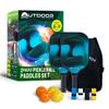 Outdoor Cruiser Pickleball Paddle Set  USAPA Approved, Premium Fiberglass Paddles with Lightweight Shock-Absorbing Grip, Includes 2 Rackets, 4 Balls, Grip Tapes, and Sling Carry Bag view 1