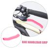 Gogogmee Non-Slip Bicycle Brake Handle Grips High Elasticity Silicone Covers for Mountain Bike Easy to Install Comfortable Touch Shock Absorption Pink Color view 4