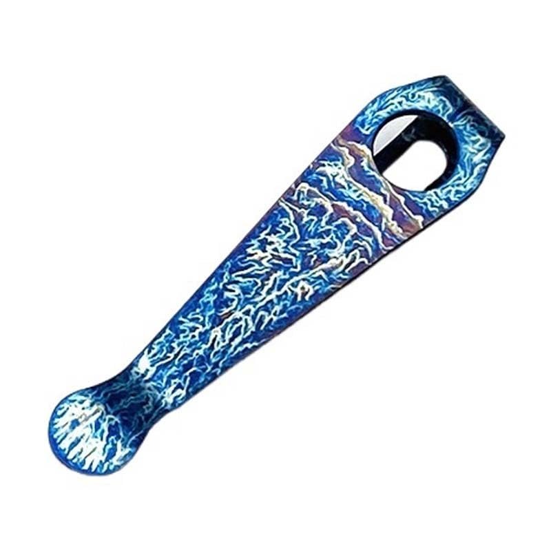 IGRIXLSD 1PC Titanium Deep Carry Pocket Clip Fits for Para 3 Lightweight DIY Making Accessory, Toasted Blue Integrated Back Clip