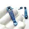 IGRIXLSD 1PC Titanium Deep Carry Pocket Clip Fits for Para 3 Lightweight DIY Making Accessory, Toasted Blue Integrated Back Clip view 2