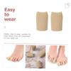 Outanaya 2pcs Breathable Toe Caps Toe Sleeves Protective Sleeves for Pain Relief view 4