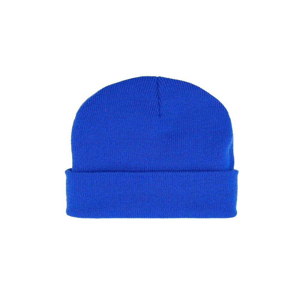 Ashen Fane Unisex Warm Acrylic Stretchable Beanie with Optional Stars Beanie, Cobalt