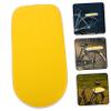 BESPORTBLE Electric Bike Rear Saddle with Breathable Artificial Leather and Wood Non-Slip Design for Mountain and Road Bikes Thickened Comfortable Cushion Compatible with Cycling Seats view 2