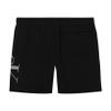 Calvin Klein Boys' Pull-On Knit Jogger Shorts, Drawstring Closure, CKJ Black, 8 view 3