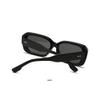 HCPIHF Polygon Women Sunglasses Retro Clear Gradient UV400 Men Rivets Sun Glasses,Brown black gray,one size view 3