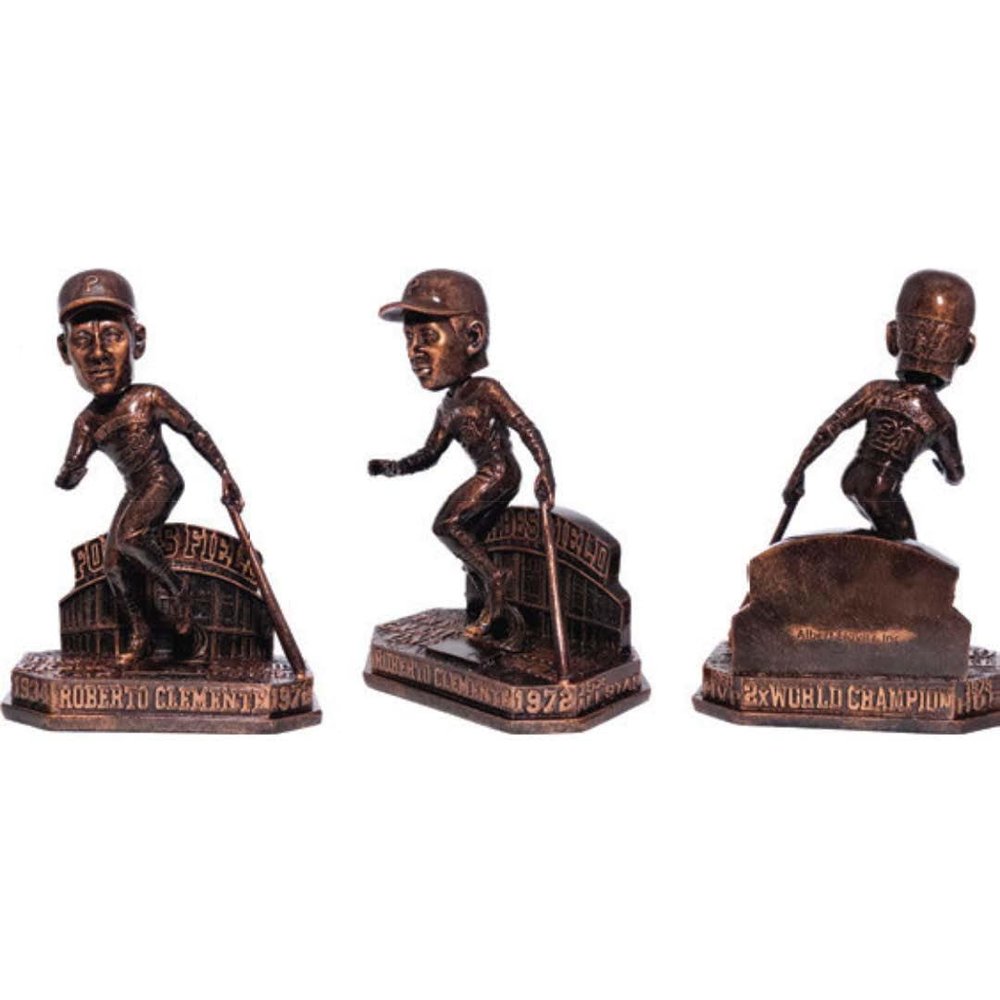 Alberts Gifts Roberto Clemente Bronze Bobble Head