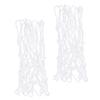 POPETPOP 2pcs Basketball Nets Heavy Duty Thick Outdoor Indoor Hand-Woven Professional Training Net