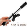 BESPORTBLE Portable Bike Pump Lightweight Aluminum Alloy Mini Bicycle Tire Pump Valve Inflation for Mountain Bike for Cycling view 3