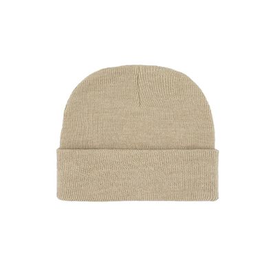 Ashen Fane Unisex Warm Acrylic Stretchable Beanie with Optional Stars Beanie, Oatmeal