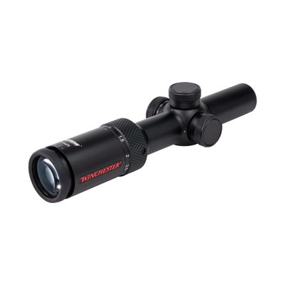 Winchester Supreme Optics 1-4x24mm IR Riflescope | Second Focal Plane | IPX7 Waterproof and Fogproof | WINcoat multicoating | Etched Illuminated Reticle | Black Matte