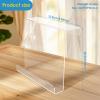 Treadmill Tablet Holder Acrylic Treadmill Book Holder Transparent Treadmill Tablet Mount Portable Exercise Bike Reading Stand for Tablet Magazines and Books US(transparent color) view 4