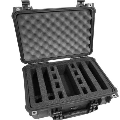 Apache 3800 Solid Foam Insert Holds 4 Guns & 8 Magazines, Custom Cut High-Density Replacement Foam (Case Not Included)