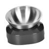BESPORTBLE 1pc Stainless Steel Adjustable Cat Feeding Bowl Tilted Design for Comfortable Eating Easy to Pet Food Container for Cats and Dogs view 1