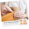LIFKOME 5pcs Pu Bag Bottom Pads Leather Cushion for Handbags Stylish Base Inserts for Projects Small Oval Rectangle Large Oval view 4