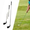 Aymzbd 2Pcs Golf Chipper Club Golf Chipping Practice Club Adjustable Golf Wedge Golf Chipper,for Training,Beginners,Sports,Outdoor, Adults view 4