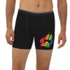 OJANIPREL Furry Pride Men's Boxer Brief Underwear Black view 1