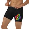 OJANIPREL Furry Pride Men's Boxer Brief Underwear Black view 3