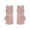 Women Convertible Flip Top Mittens Winter Plush Fingerless Gloves Windproof Warm Half Finger Mittens 1 Pair view 1