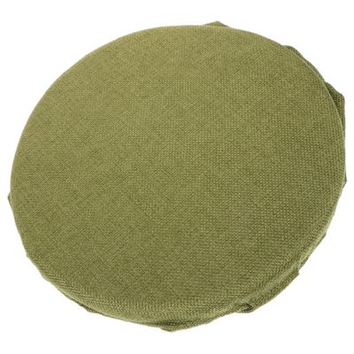 MUSISALY Telescoping Stool Cushion Lightweight Outdoor Seat Pad for Camping Fishing and Travel Oxford Green Linen Design and Quick Setup