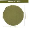 MUSISALY Telescoping Stool Cushion Lightweight Outdoor Seat Pad for Camping Fishing and Travel Oxford Green Linen Design and Quick Setup view 2