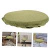 MUSISALY Telescoping Stool Cushion Lightweight Outdoor Seat Pad for Camping Fishing and Travel Oxford Green Linen Design and Quick Setup view 4