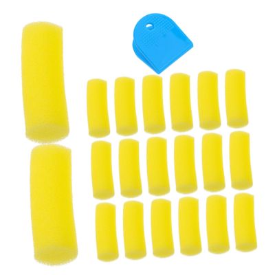 BRIGHTFUFU 1bag Table Tennis Racket Eraser Kit Paddle Supplies Sponge Racket Cleaner Paddle Wipes