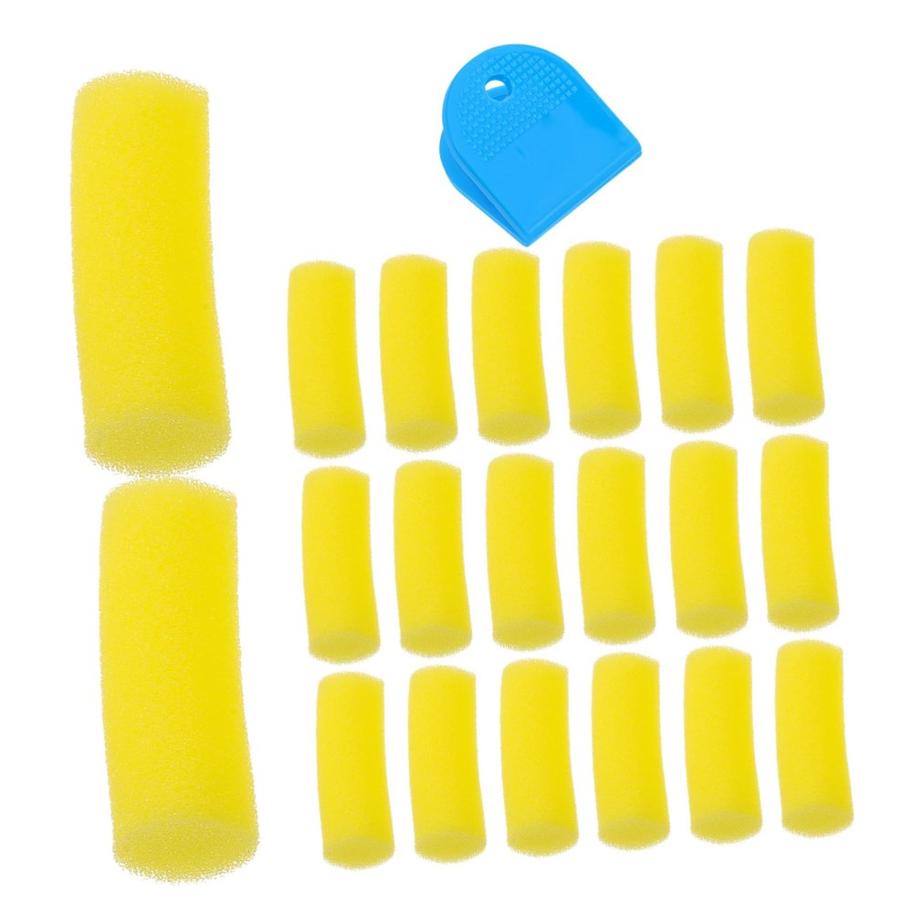 BRIGHTFUFU 1bag Table Tennis Racket Eraser Kit Paddle Supplies Sponge Racket Cleaner Paddle Wipes