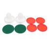 BESPORTBLE 2sets Air Hockey Pucks and Paddles Air Hockey Game Accessories with White Red Balls for Fun Indoor Play and Replacement Needs view 1