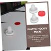 BESPORTBLE 2sets Air Hockey Pucks and Paddles Air Hockey Game Accessories with White Red Balls for Fun Indoor Play and Replacement Needs view 2