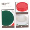 BESPORTBLE 2sets Air Hockey Pucks and Paddles Air Hockey Game Accessories with White Red Balls for Fun Indoor Play and Replacement Needs view 4