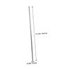 ifundom Table Soccer Rod Pole for Foosball Table Handle Grip Replacement Accessory for Adults and Boy Girl Fits Soccer Machines Diameter view 3