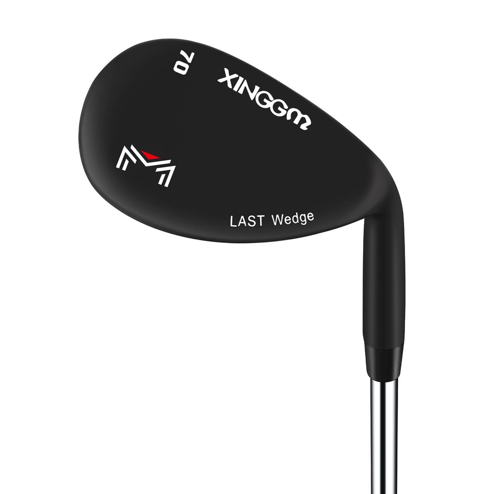 XINGGM Forged Golf Wedge Set for Men or Individual 48/50/52/54/56/58/60/68/70/72 Degree RH Gap Wedge Sand Wedge Easily Escape from Bunker,Milled Face for More Spin