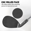 XINGGM Forged Golf Wedge Set for Men or Individual 48/50/52/54/56/58/60/68/70/72 Degree RH Gap Wedge Sand Wedge Easily Escape from Bunker,Milled Face for More Spin view 3
