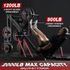Mikolo 45 Degree Leg Press Machine for Home Gym, Professional Lower Body Workout Machine for Fitness and Strength Training view 3