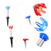 POPETPOP 5sets Golf Training Tees Magnetic Golf Tee Holders Easy to Carry 2pcs*5 view 3