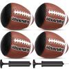 WinnerWhy Pass Catch Back Composite Football Soft Leather Training Football Fatherless Bounce Back Leather Youth Official Size with Pump for Christian Charity Donation Supplies view 1