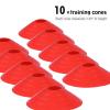 equlup Agility Ladders, Speed Agile Train Kit 19Ft Flat Ladder with 10pcs Disc Cones for Athletic Volleyball Soccer Basketball Training (red) view 4