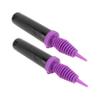 HOMOCONO Balloon Inflator Pump Set 2 Pcs Handheld Air Pump for Birthday Parties Lightweight Compact for Home Decor view 1