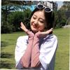 WRITWAA 4pairs Sun Arm Sleeves for Women Lightweight Lace Half-finger Gauze Cover for Outdoor Activities Skin for view 3