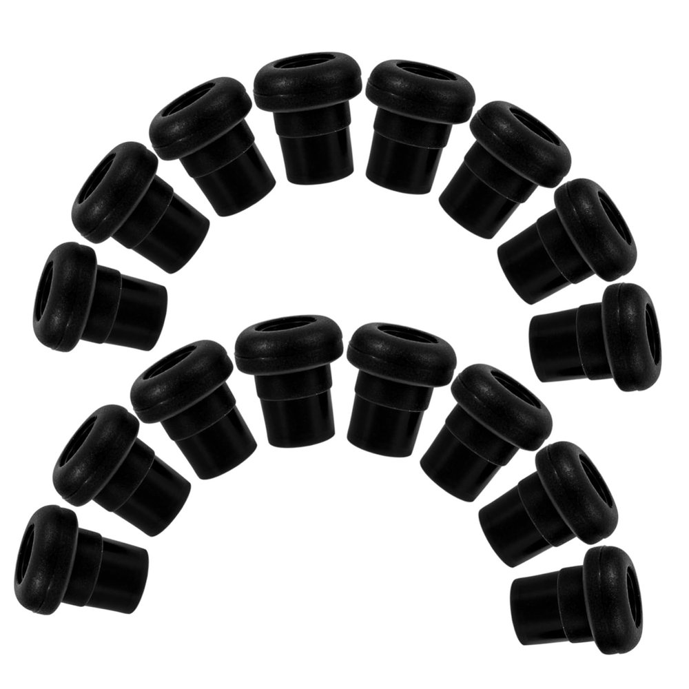 BESPORTBLE 16pcs Foosball Machine Accessories Foosball Rod End Caps Safety Plugs for Over Table Rod Stand