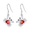 JBAERD Crab Earrings 925 Sterling Silver Crab Pendant Dangle Drop Earrings Ocean Animals Jewelry Gifts for Beach Party Charms view 1