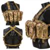 HRTACPAG Tactical Chest Rig for Airsoft - AK Chest Rig -Adjustable Tactical Outdoor Hunting Chest Rig with Mag Pouches Camo view 2