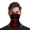 VFMNT Neck Gaiter for Women Men Red And Black Plaid Bandana Balaclava Face Mask Elastic Face Scarf Windproof Head Wrap Cooling Breathable Face Cover for Cycling Sports Outdoor view 4